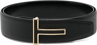 Tom Ford Gespriem met logo - Zwart