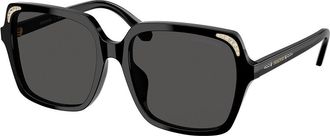 Swarovski SK6034D Asian Fit 100187 Womens Sunglasses Black Size 56