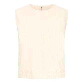 Ichi Top senza maniche - - Tops - Donna - Beige - S