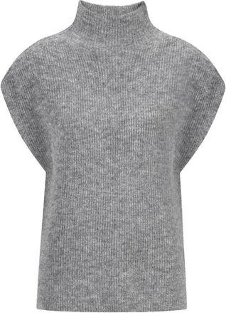 Knit-ted Dames, Truien, Grijs, Maat: XL