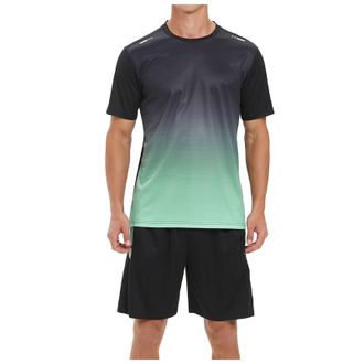 Generic Mens Sportswear Summer Pyjama Set Cotton Pyjamas T Shirt Shorts Round Neck Short Sleeve Top & Shorts Pjs Mens Shorty Pyjamas Nightwear Set Mens Pyjama