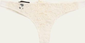 Kiki De Montparnasse Lola Embroidered Corset Panty