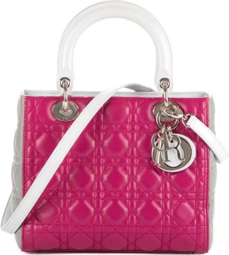 Dior Borsa a spalla trapuntata - Rosa