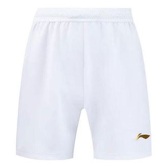 Li-Ning Badminton Competition Shorts White AAPT015-1