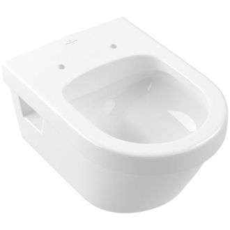 Villeroy & Boch Villeroy&boch - Inodoro De Fondo Profundo, 370 X 530 Mm, Ex Targa Architectura, Modelo Suspendido, Salida Horizontal, Porcel&aacute;nico Sanitario, Nf Blanco