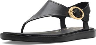 Cole Haan Kami Thong Womens Sandals Black Leather : 10.5 B - Medium