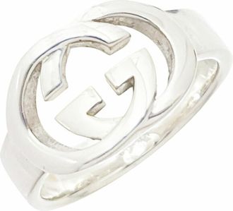 Gucci Silver Silver 925 Band Ring (Pre-Owned)
