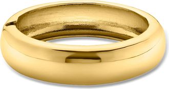 Ross-Simons 14kt Yellow Gold-Plated Rounded Bangle Bracelet