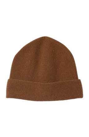 Sandro Cashmere beanie in Cognac at Nordstrom