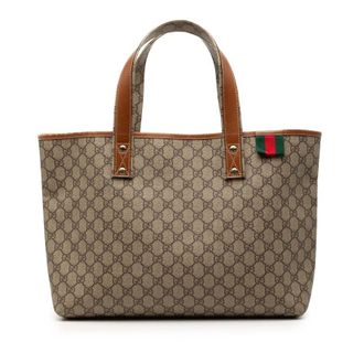 Gucci Pre-owned Gucci Medium GG Supreme Web Loop Tote Ladies CR26ZB4WB3KEHH2Y