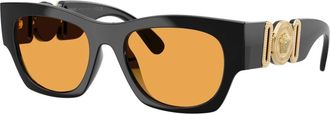 Versace Ve 4479U Zonnebril - unisex - Zonnebrillen - Zwart - 52 MM - Accessoires
