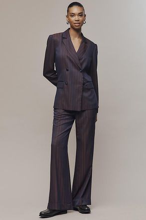 Maeve Cocktail Hour Stripe Suiting Pants