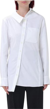 Jacquemus Dames, Blouses & Shirts, Wit, Maat: XS Katoen