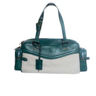 Gucci Pre-owned Handbags, female, Green, Size: ONE SIZE Pre-owned East West Multipocket Shoulder Bag