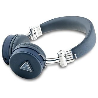 OEM Auriculares Supraaurales Bluetooth Cl&aacute;sicos Guess Enc Grained, Color Azul