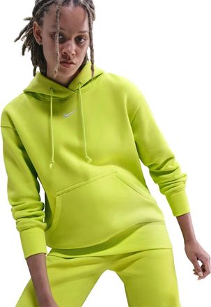 Nike Sportswear Phoenix Fleece Hoodie Womens Cyber Sail Fleece Oversized JAX2037