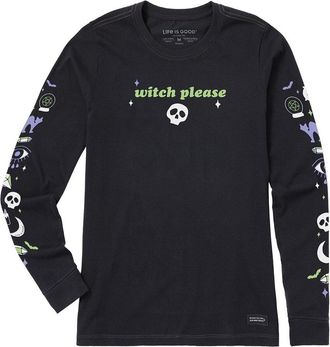 Life is good Long Sleeve Crusher T-Shirt