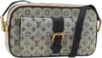 Louis Vuitton Pre-owned Cross Body Bags, female, Blue, Size: ONE SIZE Pre-owned Monogram Mini Canvas Shoulder Bag