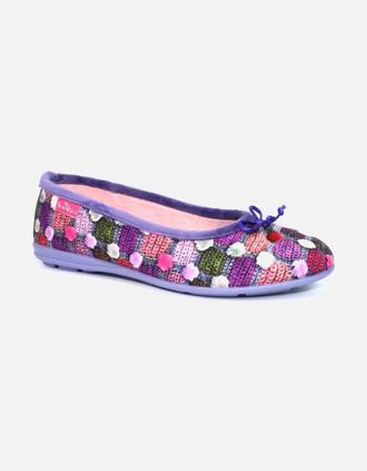 Lunar Womens Magic Womens Slippers - Purple - Size: 4