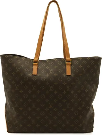 Louis Vuitton Brown Monogram Canvas Pvc Coated Canvas Shoulder Bag Tote Bag (Pre-Owned)