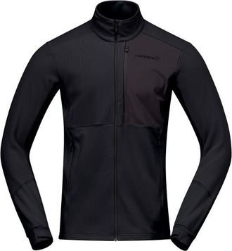 Norr&oslash;na Lofoten Warm2 Jacket Fleecejacke f&uuml;r Herren | schwarz
