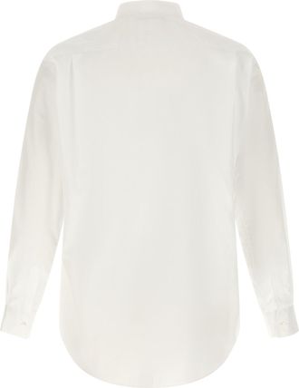 Comme Des Gar&ccedil;ons Mens White Cotton Blouse