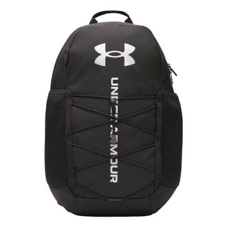 Under Armour UA Hustle Sport 6.0 Backpack Black Metallic Silver 6000397-001