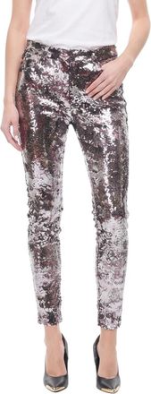 Isabel Marant Purple Skinny Flat Front Pants