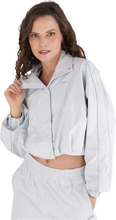 Guess Jassen, Dames, Grijs, XS, Polyester, Light Jassen