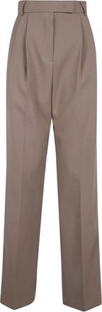 Frankie Shop BEA Suit Pants - Dames - Straight fit broeken - Bruin - S - Broeken