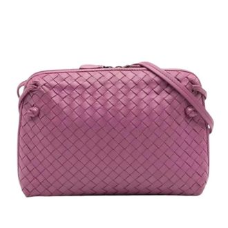 Bottega Veneta Pre-owned Cross Body Bags, female, Pink, Size: ONE SIZE Pre-owned Vintage Crossbody Bag