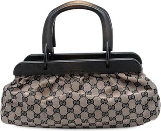 Gucci 2000-2015 GG Canvas handbag - Marrone