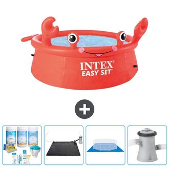 Intex Piscina Easy Set Redonda - Cangrejo - 183x51 Cm - 7-piezas S20105
