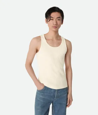 Tシャツ・カットソー BOTTEGA VENETA COTTON TANK TOP Cotton tank top | Bottega Veneta | OTTODISANPIETRO