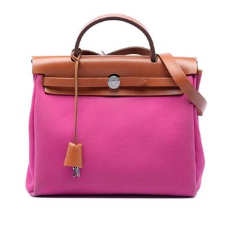 Herm&egrave;s Pre-owned Hermes Toile Verso Herbag Zip 31 Ladies R3RPMLU262ZG4NNP