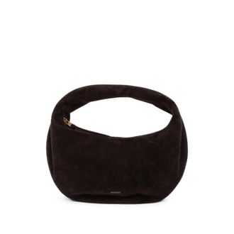 Khaite Suede Shoulder Bag