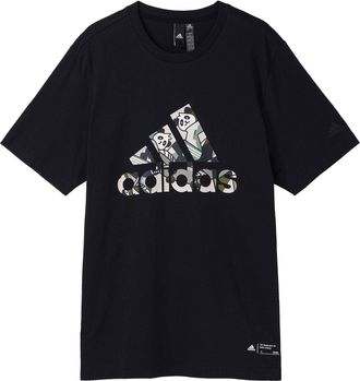 adidas China Bos T-Shirts Black White IP3968