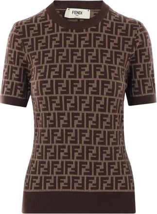 Fendi Jacquard Knit Jumper