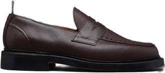 Thom Browne Mocassini in pelle - Marrone