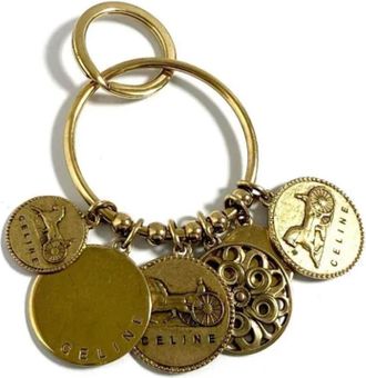 Celine Pre-owned Vintage Sleutelhanger - unisex - Vintage Accessoires - Geel - ONE Size - Vintage