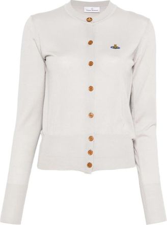 Vivienne Westwood Logo-detail Buttoned Cardigan