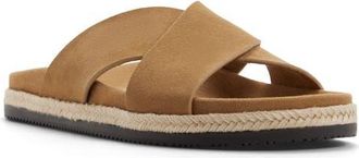 Aldo Hamel Slide Sandal in Tan at Nordstrom, Size 10.5