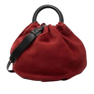 Loewe Pre-owned Bucket Bags, female, Red, Size: ONE SIZE Pre-owned Bounce Bag