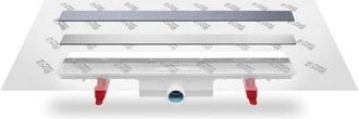Roca In-drain X3 - Juego De Desag&uuml;e Con Soporte Para Placa De Cer&aacute;mica (no Inclu&iacute;da) Y Tela Geotextil Premontada