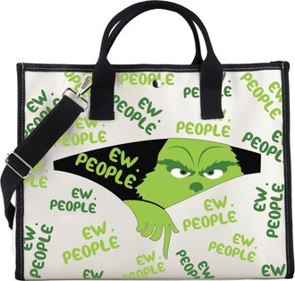 Generic Family Christmas Merchandise Ew People Tote Bag Christmas Movie Lover Gift (Family Christmas tote)