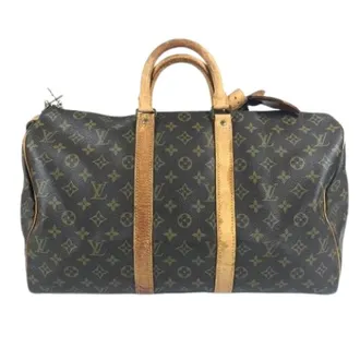 Louis Vuitton Pre-owned Weekend Bags, female, Brown, Size: ONE SIZE Pre-owned Monogram Boston Bag