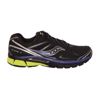 Saucony ProGrid Guide 7 - Heren - Sport - Zwart - Maat: 41 EU Synthetisch
