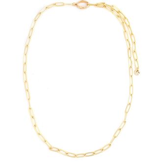 Panacea Oval Link Chain Necklace in Gold at Nordstrom