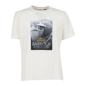 Barbour Port T-Shirt - male - Barbour - T-Shirts - White - S - Tops