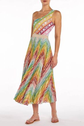 Mary Katrantzou Uni Midi Skirt In Multi